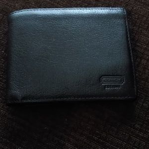 Black Coach Wallet